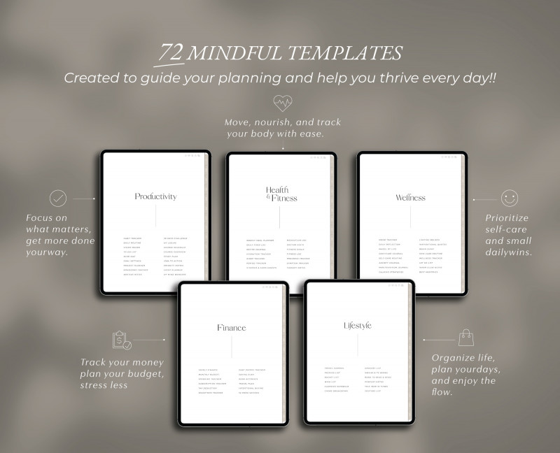 2026 ADHD Digital Planner — Focus & Clarity