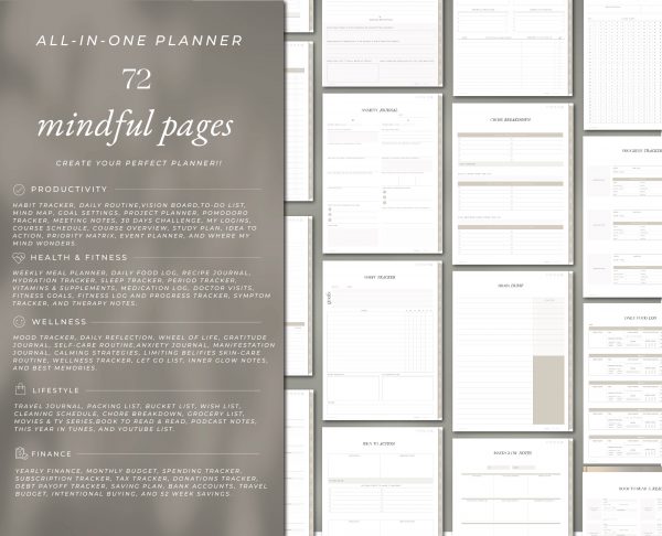 2026 ADHD Digital Planner