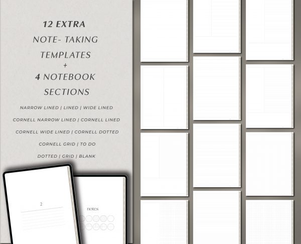 2026 ADHD Digital Planner