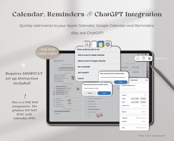 2026 Digital Planner-10 2026 Landscape Simple Planner