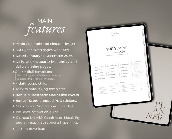 The 2026 Ultimate Planner