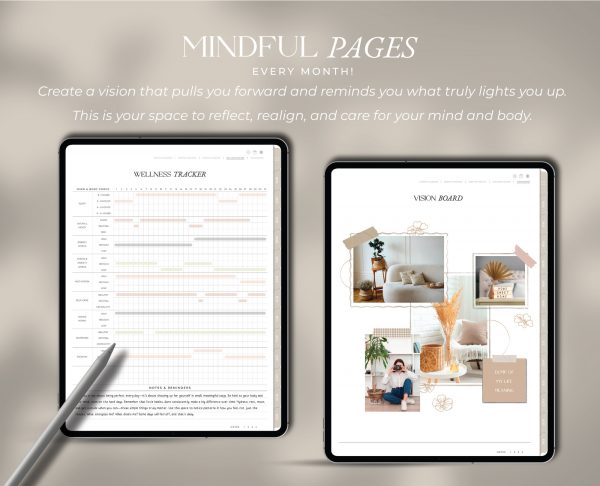 2026 Simple Minimalist Digital Planner