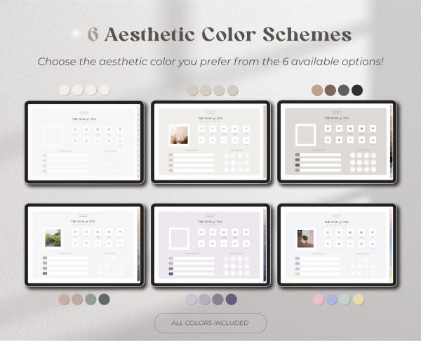 2026 Digital Planner-4 2026 Landscape Simple Planner