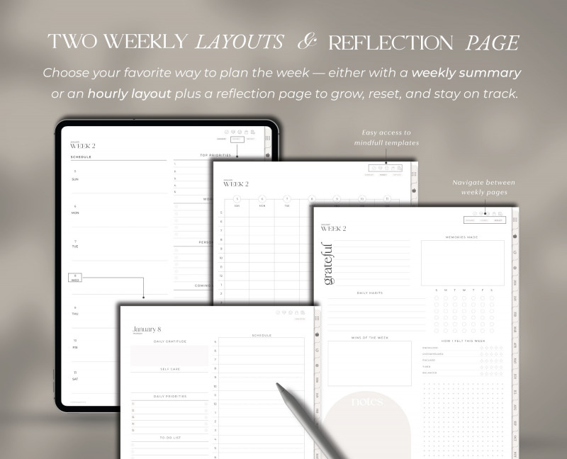 2026 Ultimate Digital Planner — All-in-One GoodNotes