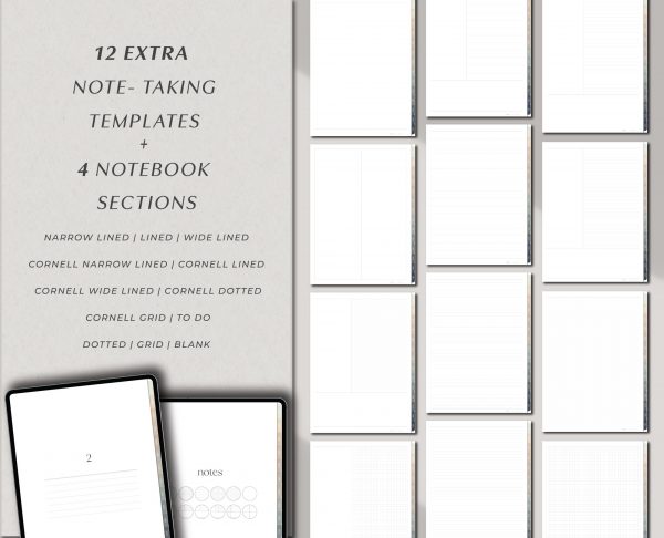 2026 All in One Digital Planner Green