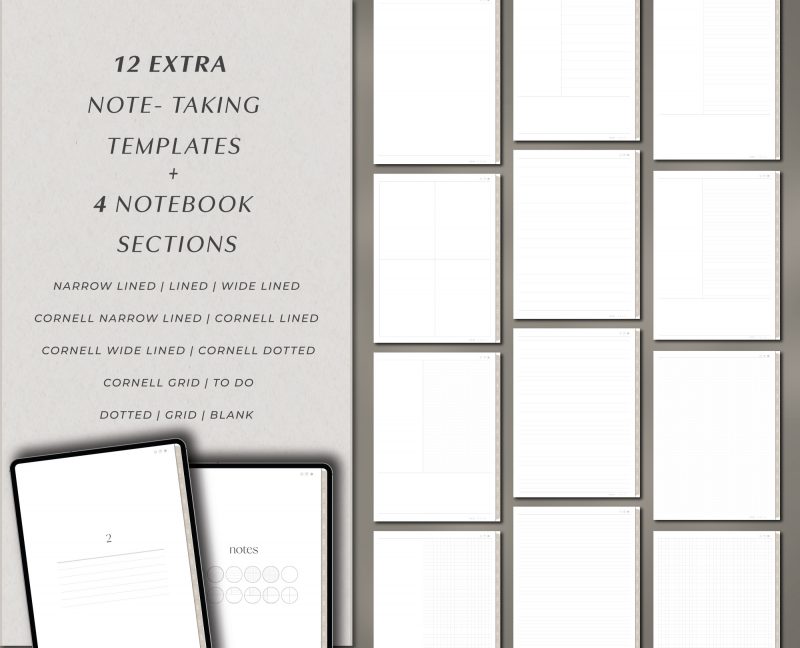 2026 Minimalist Digital Planner — Simple & Dated