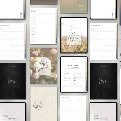 Digital Prayer Journal Faith Planner — Milamalu