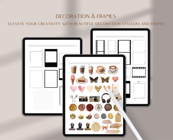 Digital Journal Stickers 300+