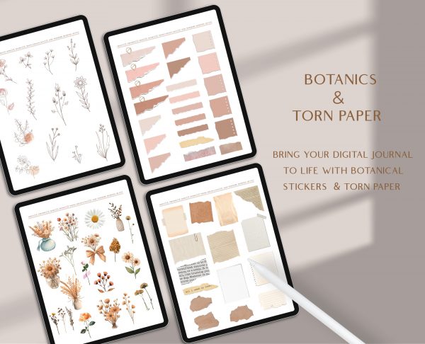 Digital Journal Stickers 300+
