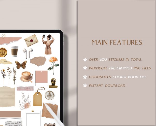 Digital Journal Stickers 300+