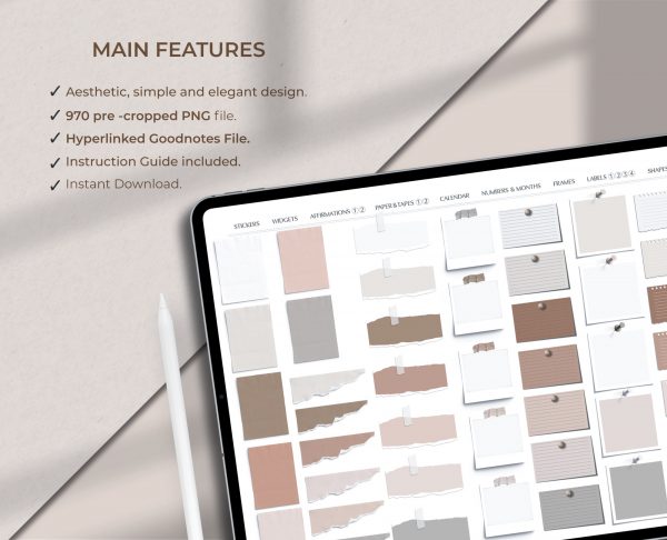 Aesthetic Digital Stickers