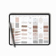 Aesthetic Digital Stickers GoodNotes Pack — Milamalu