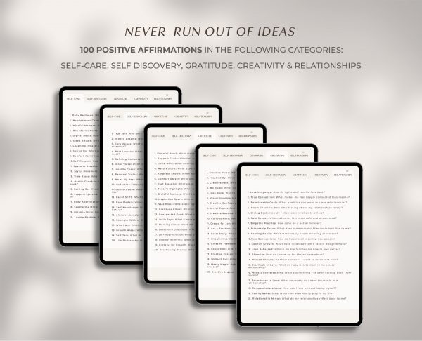 Digital Daily Journal — Minimalist