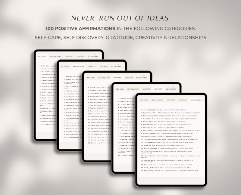 Digital Daily Journal — Minimalist
