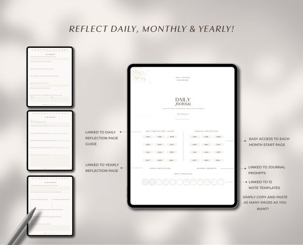 Digital Daily Journal — Minimalist
