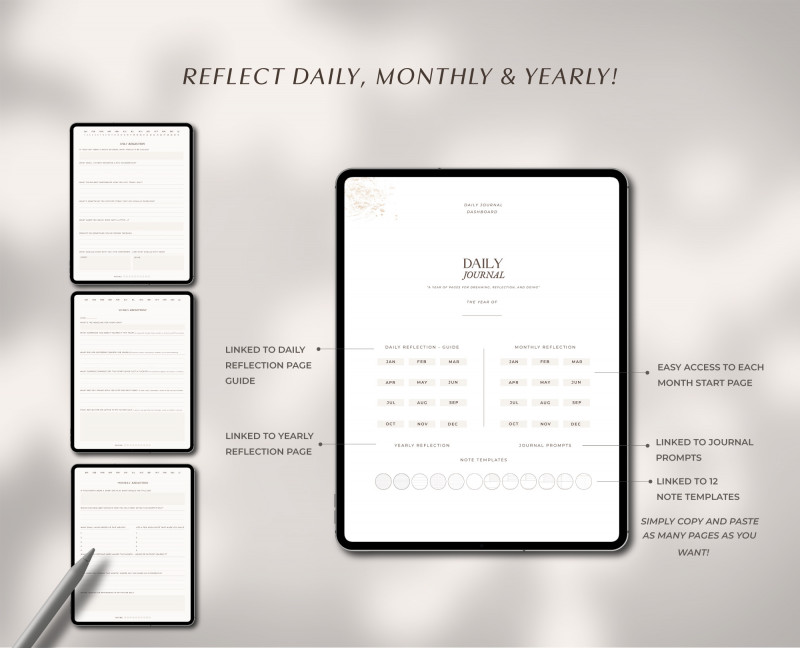Digital Daily Journal — Minimalist