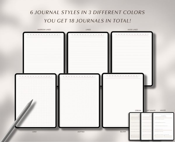 Digital Daily Journal — Minimalist