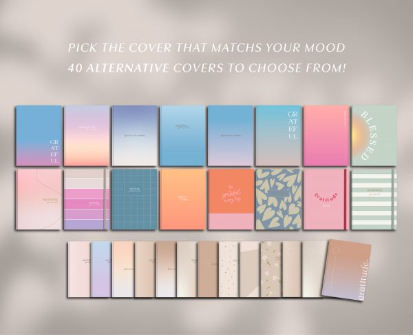 Digital Gratitude Journal with Tabs