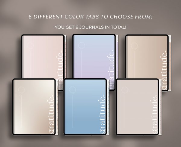 Digital Gratitude Journal for GoodNotes — Milamalu