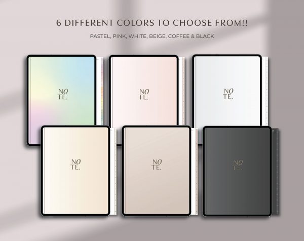 Digital Notebook "Note" Cover