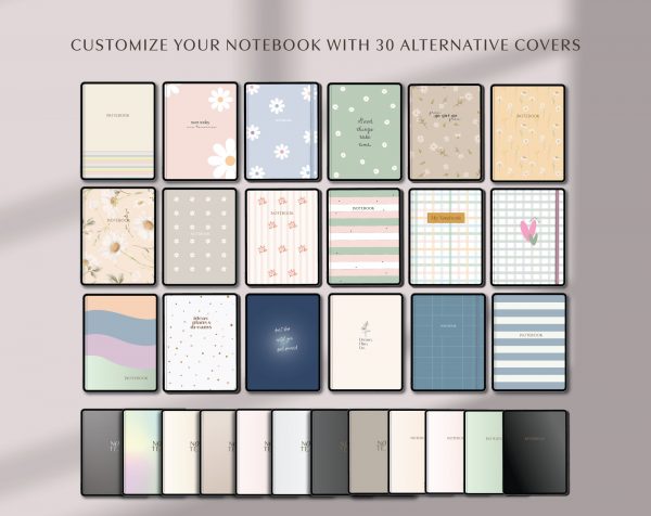 Digital Notebook "Note" Cover