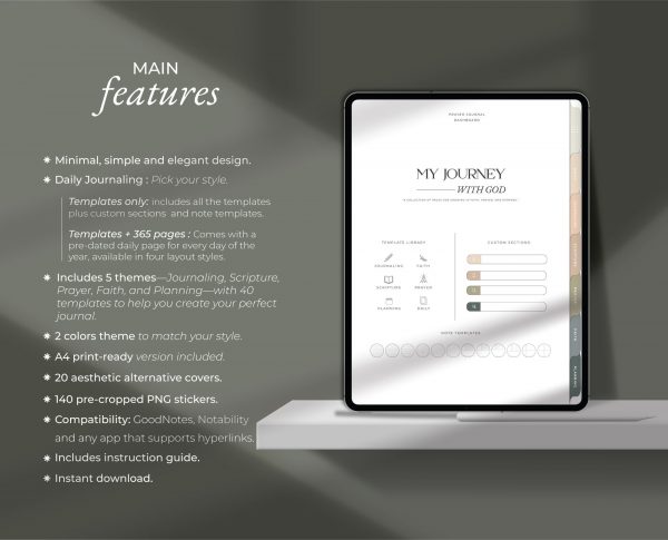 Digital Prayer Journal