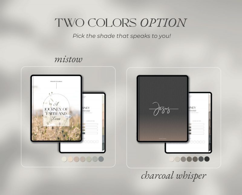 Digital Prayer Journal Faith Planner — Milamalu