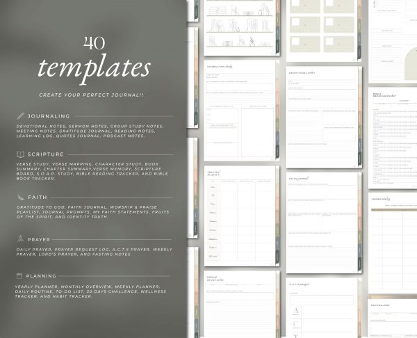 Digital Prayer Journal