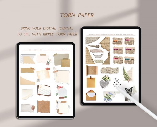 Digital Vintage Stickers — 270+ GoodNotes Pack