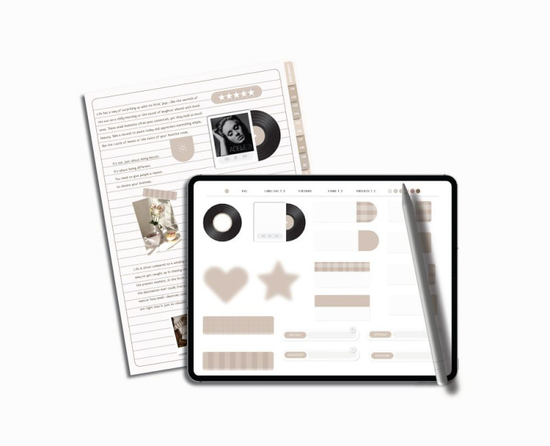 2026 Planning Stickers GoodNotes Pack — Milamalu