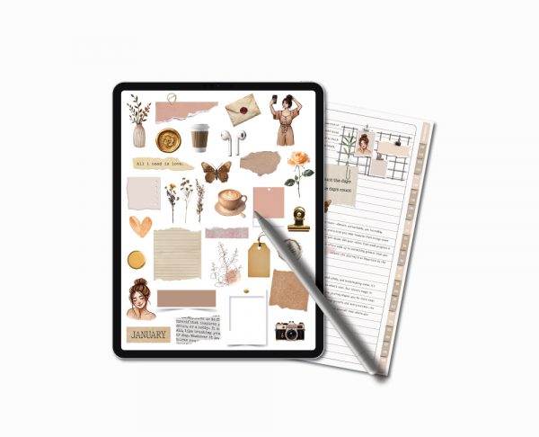 Digital Journal Stickers 300+