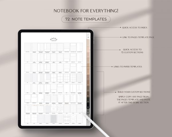 Minimalista Digital Notebook 4 Colour Set — Milamalu
