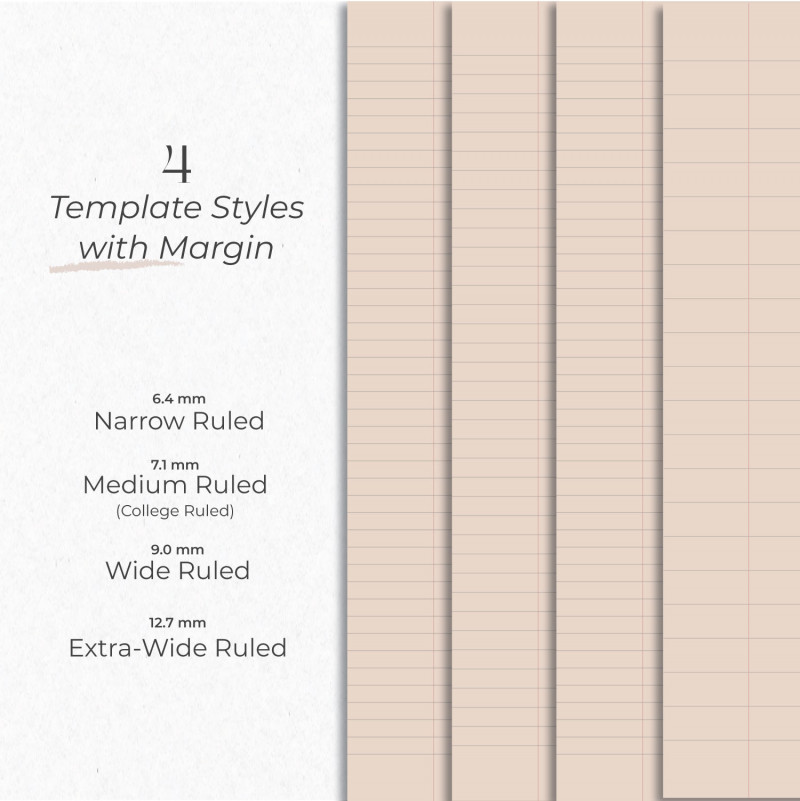 Digital Note Paper — Neutral Collection (160 Sheets)
