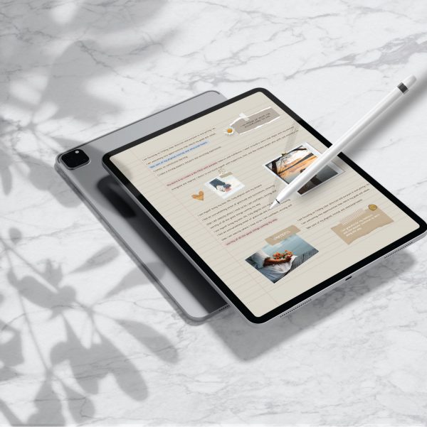 Digital Note Paper — Neutral Collection (160 Sheets)