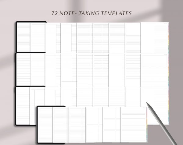 Digital Notebook Pastel