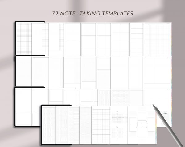 Digital Notebook Pastel