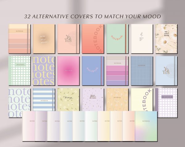 Digital Notebook Pastel