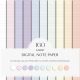 Digital Note Paper Pastel Collection — Milamalu