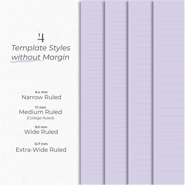 Digital Note Paper — Pastel Collection (160 Sheets)