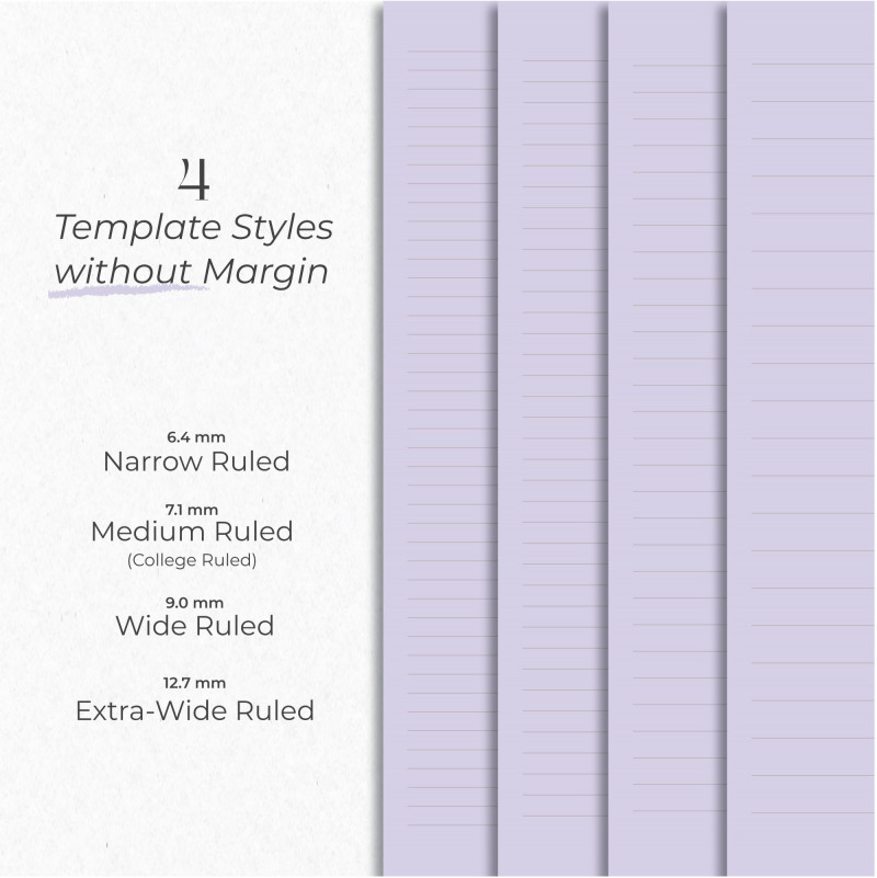 Digital Note Paper — Pastel Collection (160 Sheets)