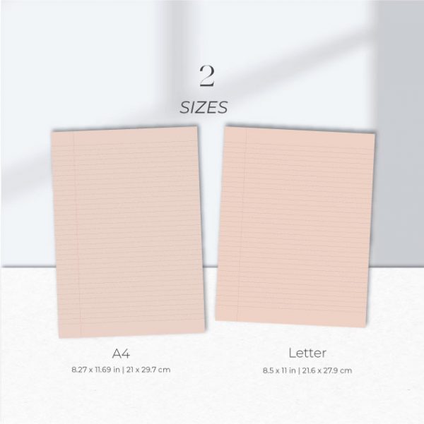 Digital Note Paper — Neutral Collection (160 Sheets)