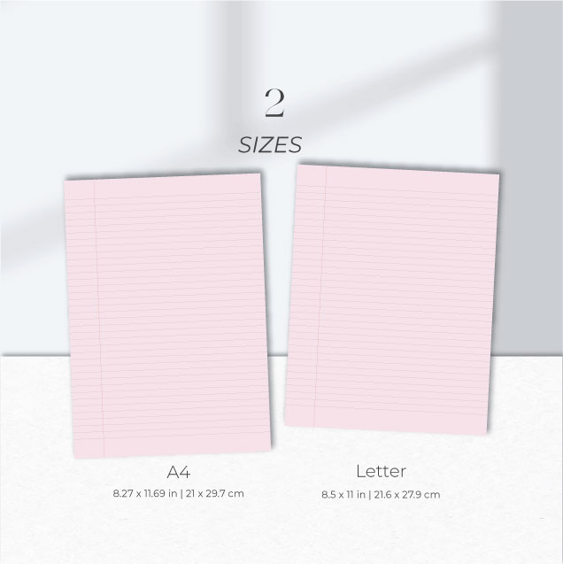 Digital Note Paper — Pastel Collection (160 Sheets)