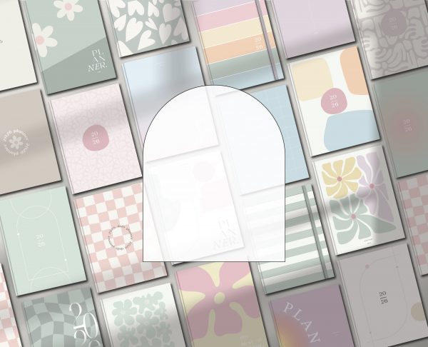 2026 All in One Digital Planner Pastel