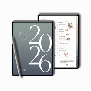 2026 All in One Digital Planner Green