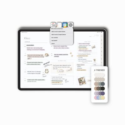 2026 Landscape Simple Planner