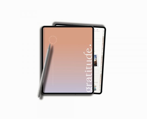 Digital Gratitude Journal for GoodNotes — Milamalu