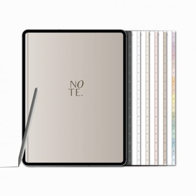 Digital Notebook "Note" Cover