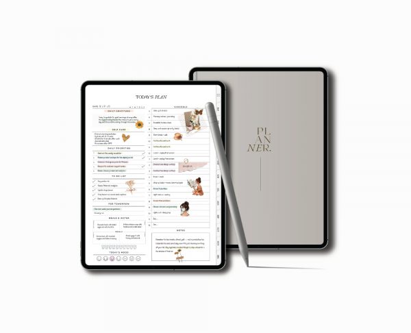 Thumbnail-Undated-Planner Digital Undated Planner