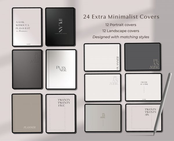 Undated Digital Planner-4 Digital Undated Planner