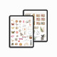 Digital Vintage Stickers GoodNotes Pack — Milamalu